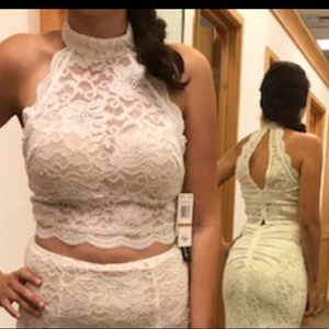 Two piece Wedding/ prom dress